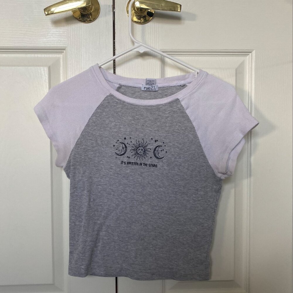 Cropped t-shirt rue 21